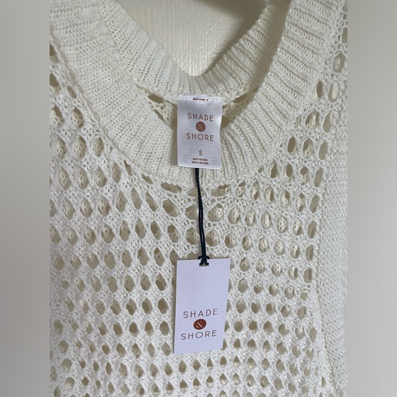 NWT Shade&Shore Crochet Cover Up Dress - Picture 5 of 8